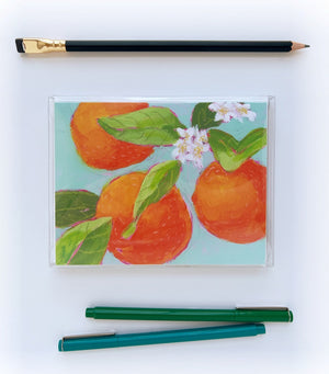 Sunny Citrus Stationery Notecard Set