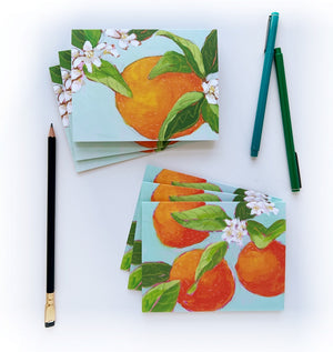 Sunny Citrus Stationery Notecard Set