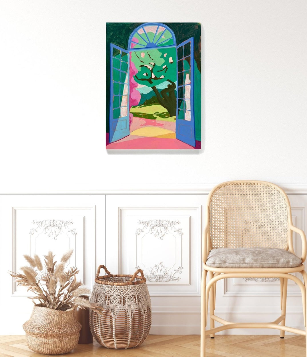 The Orangery, 18"x24" Painting