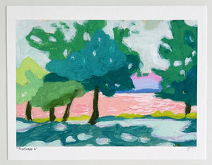 Seconds Sale Treescape 6 Print 8.5x11"