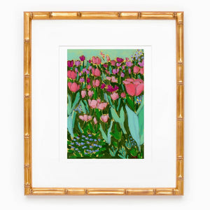 Tulip Field Print 8.5x11"