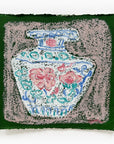 Vase 1, 5x5" work on paper