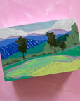 Vista 4, 4"x6" Painting