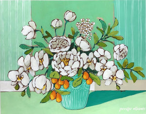 A Room for Flowers 14 painting by Jennifer Allevato