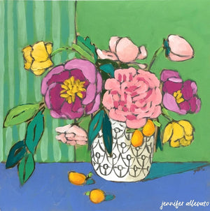 A Room for Flowers 1 painting by Jennifer Allevato