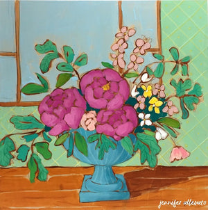A Room for Flowers 5 painting by Jennifer Allevato