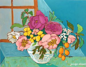 A Room for Flowers 7 painting by Jennifer Allevato