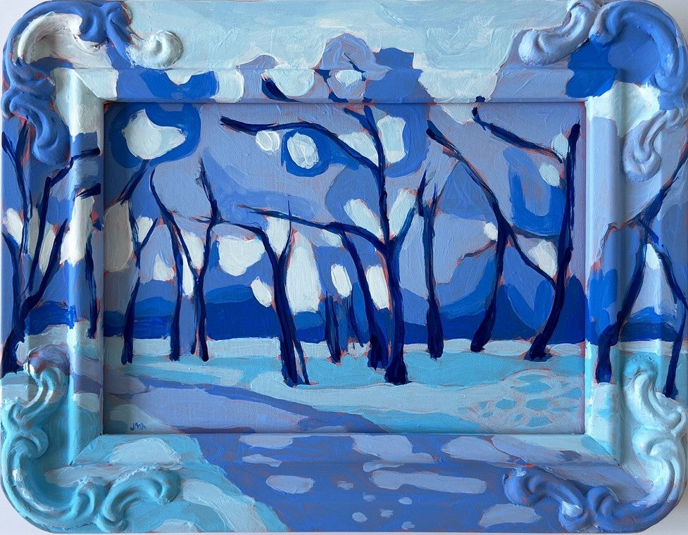 A Cool Breeze Painting