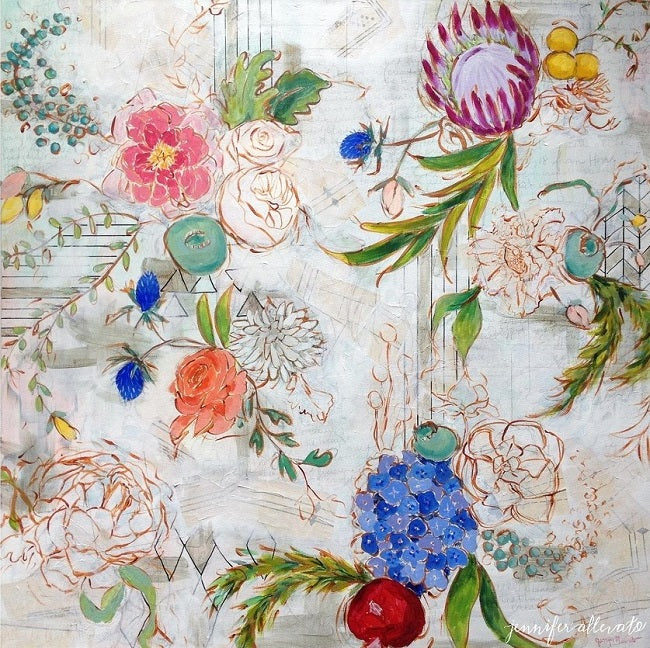 All the Beauty that was Ever Created, 30"x30"