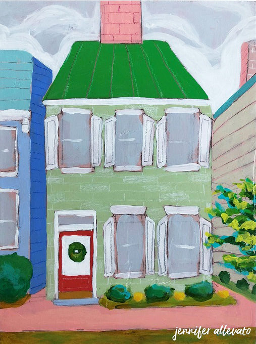 Already Home painting by Jennifer Allevato