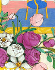 A Room for Flowers 16 floral still life painting by Jennifer Allevato