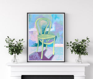 Chair in Absinthe Print