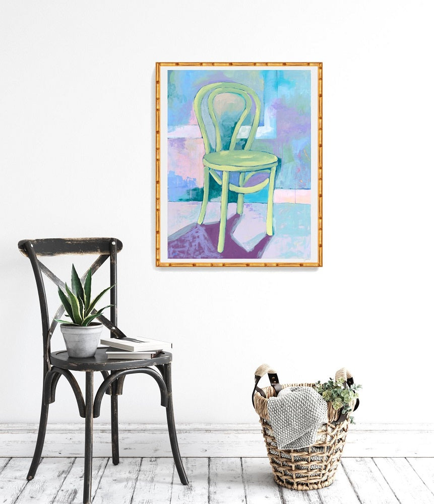 Chair in Absinthe Print