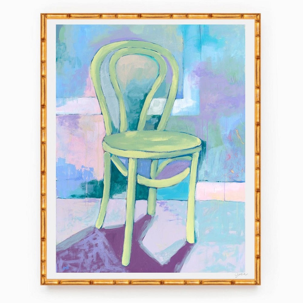 Chair in Absinthe Print