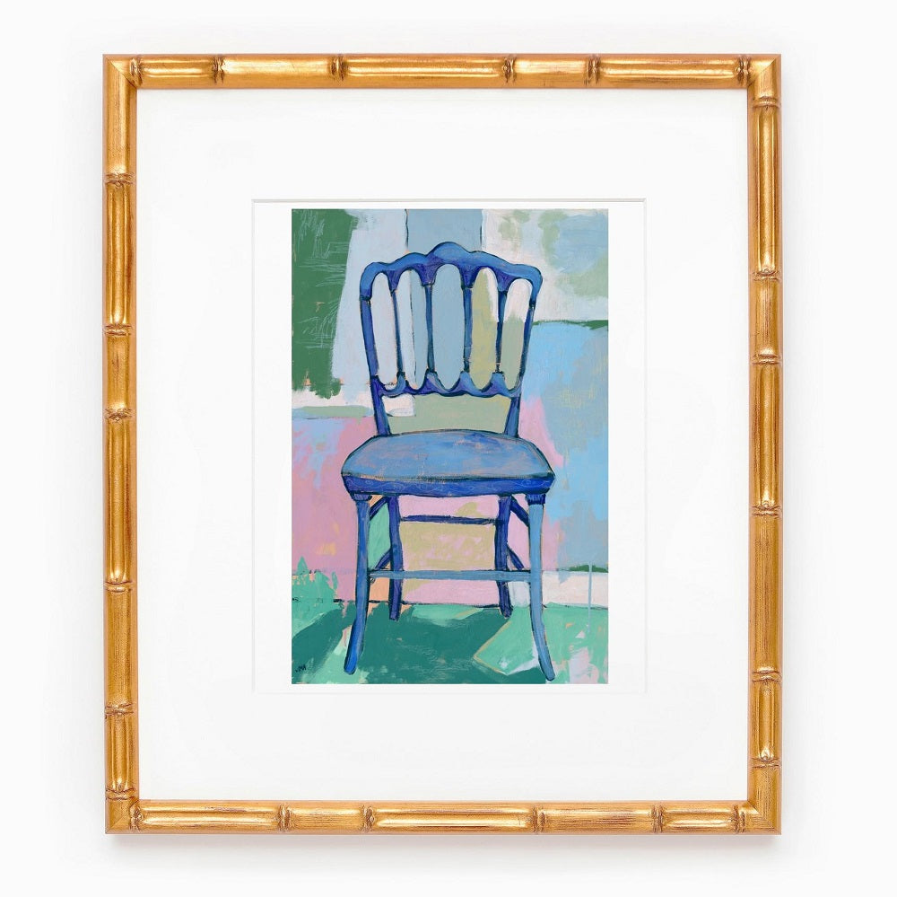 Chair in Denim 8.5x11" Print