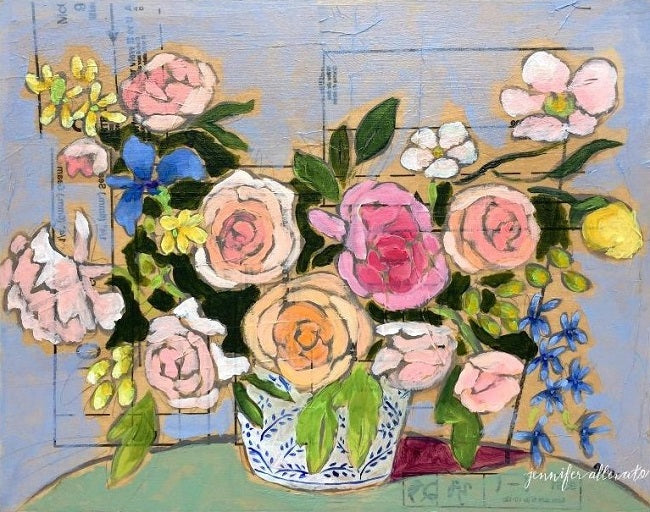 From a Table in Charlotte, 11"x14"