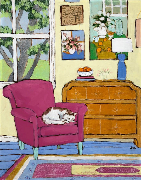 Daily Nap, 11"x14" painting