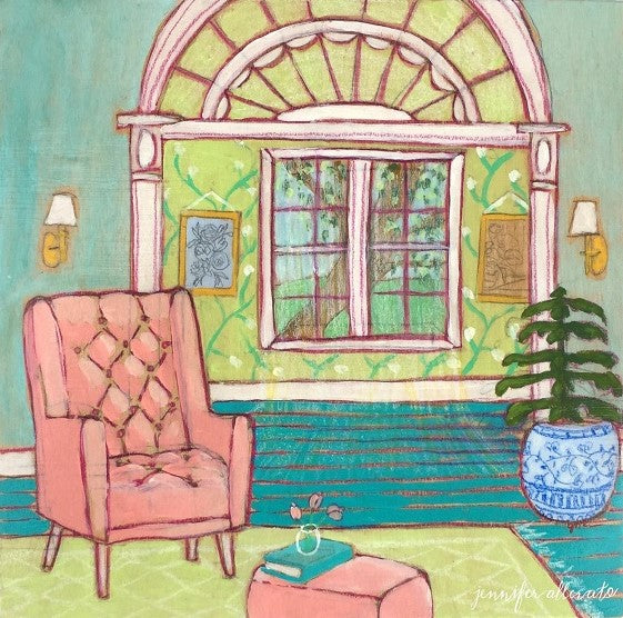 Dream Room 6, 8"x8"