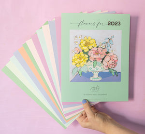 Flowers for 2023 Wall Calendar