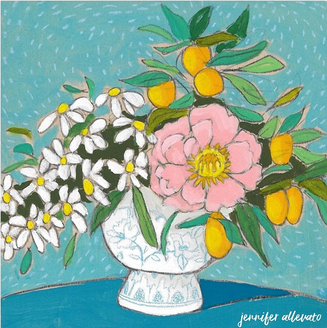 From a Table in Arles, 6"x6"