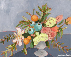 From a Table in Beaufort painting by Jennifer Allevato