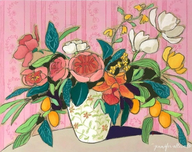 From a Table in Bethesda, 8"x10"