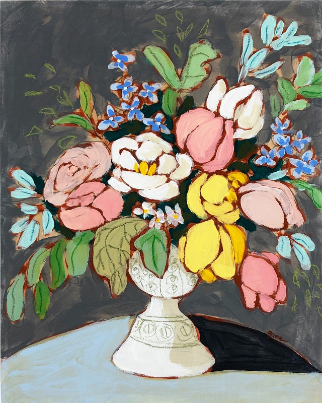 From a Table in Mount Vernon, 8"x10" (framed)