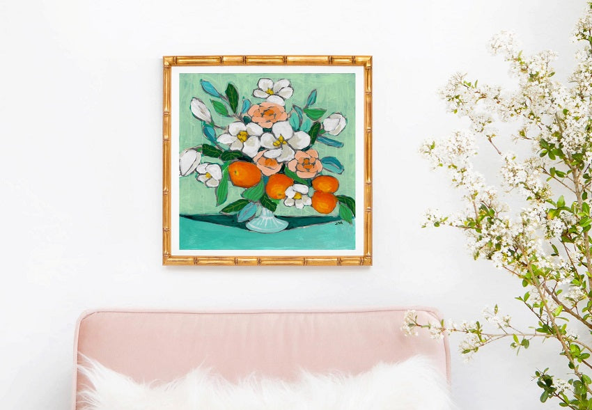 From a Table in New Orleans art print by Jennifer Allevato