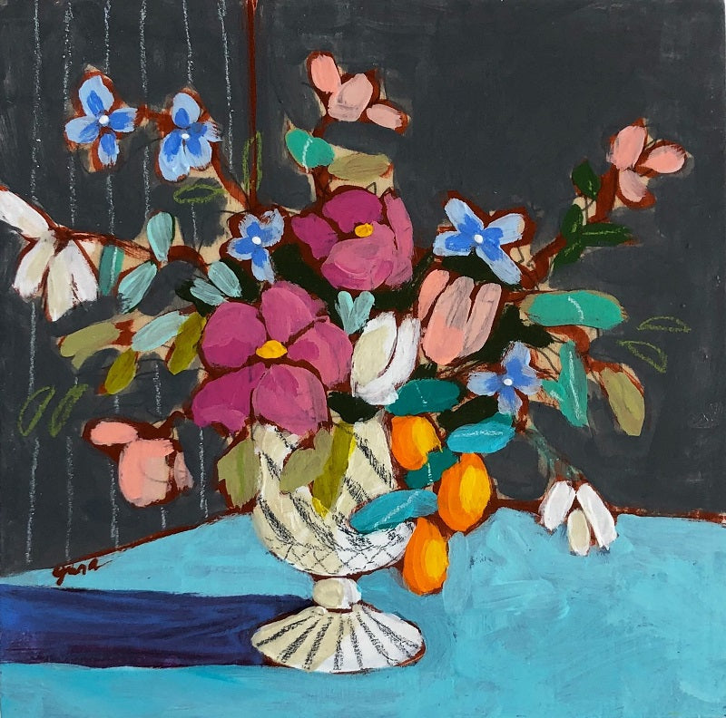 From a Table in Paris painting by jennifer allevato fine art