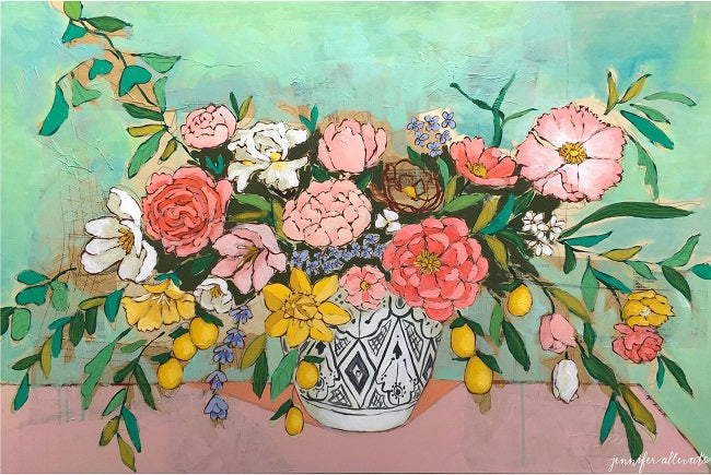 From a Table in Saint-Remy, 24"x36"