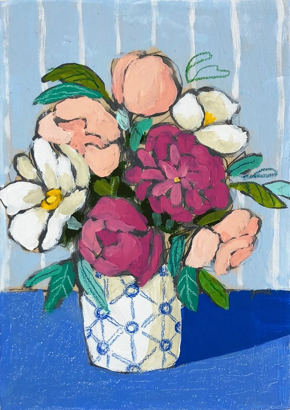 from a table in san marino painting by jennifer allevato fine art