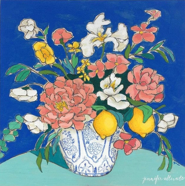 From a Table in Woodley Park, 10"x10"