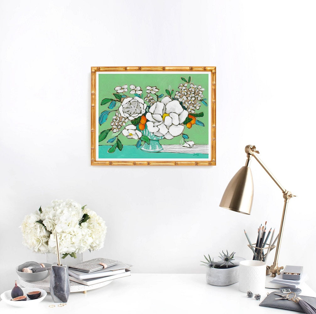 From a Table in Darlington print by jennifer allevato