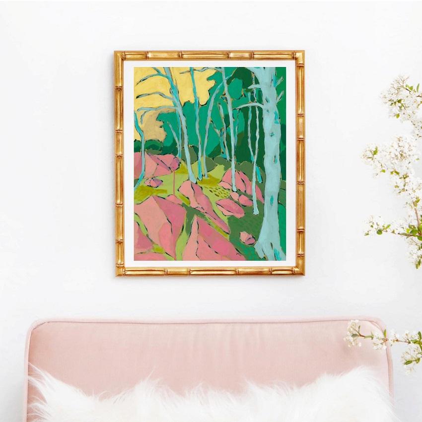 great falls 1 landscape print by jennifer allevato fine art