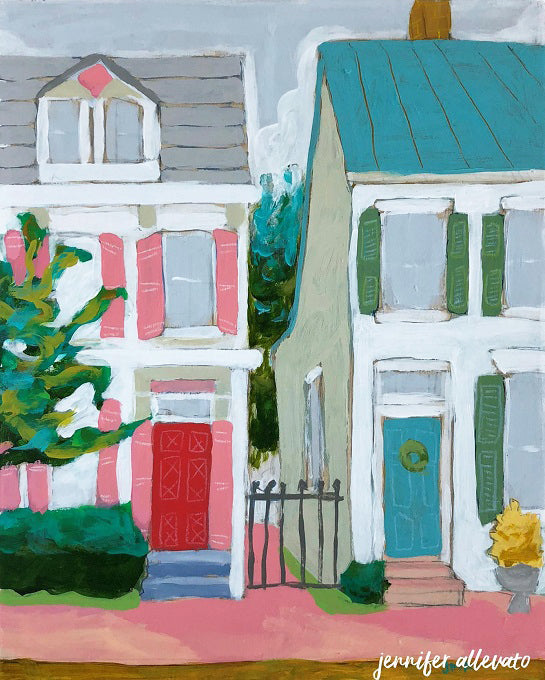 Home Sweet Home painting by Jennifer Allevato