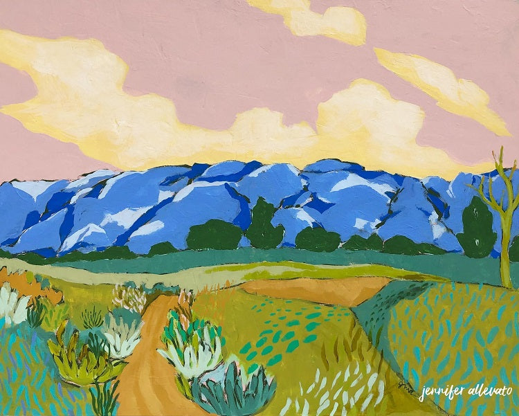 Lakewood Rocks landscape painting by Jennifer Allevato