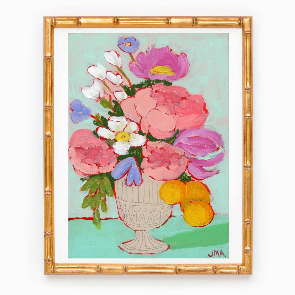 Mint Julep Floral Print