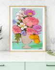 Mint Julep Floral Print