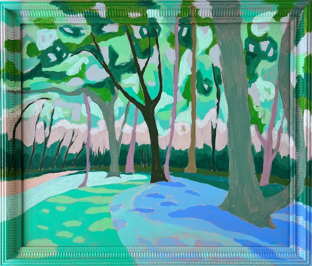 Morning Waltz Painting, 22.75" x 26.75"