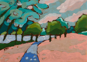 Potomac River Views 3, 5"x7" (framed)