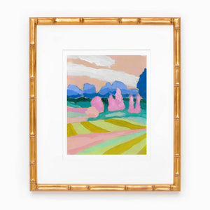 Rainbow Landscape Print
