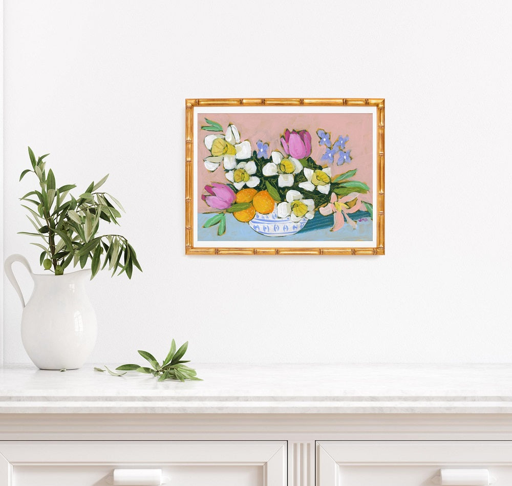 Rose Colored Glasses Floral Print