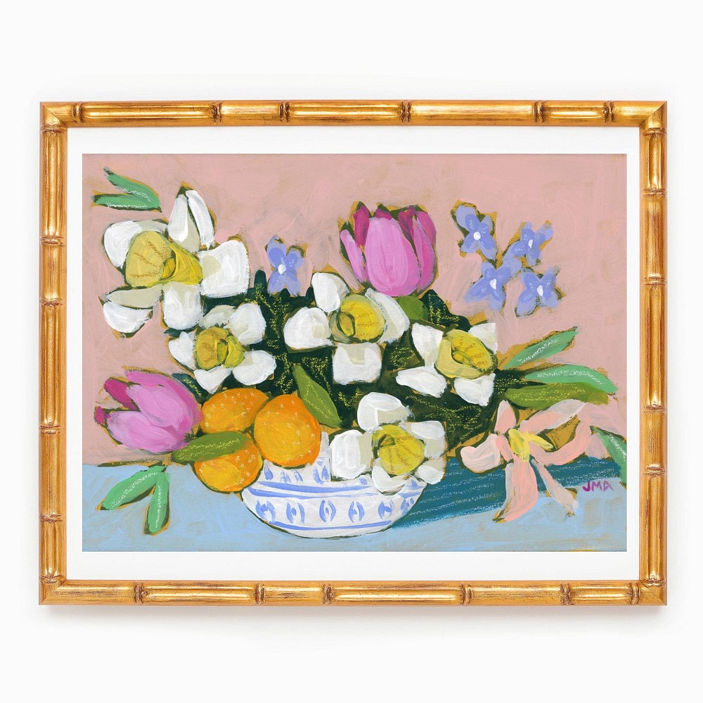 Rose Colored Glasses Floral Print