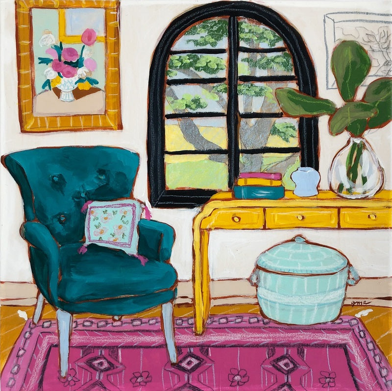 Seated 30, 10"x10"