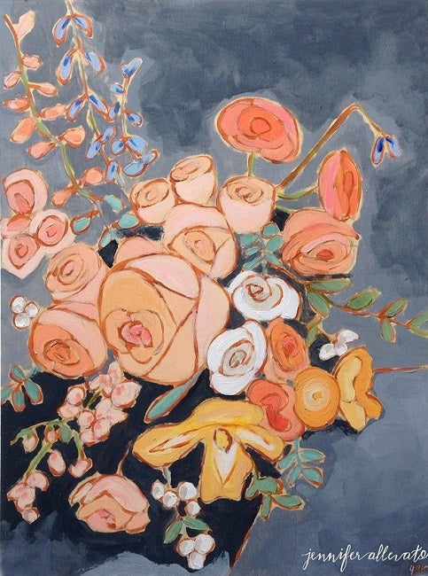 Sitting Pretty II, 9"x12"