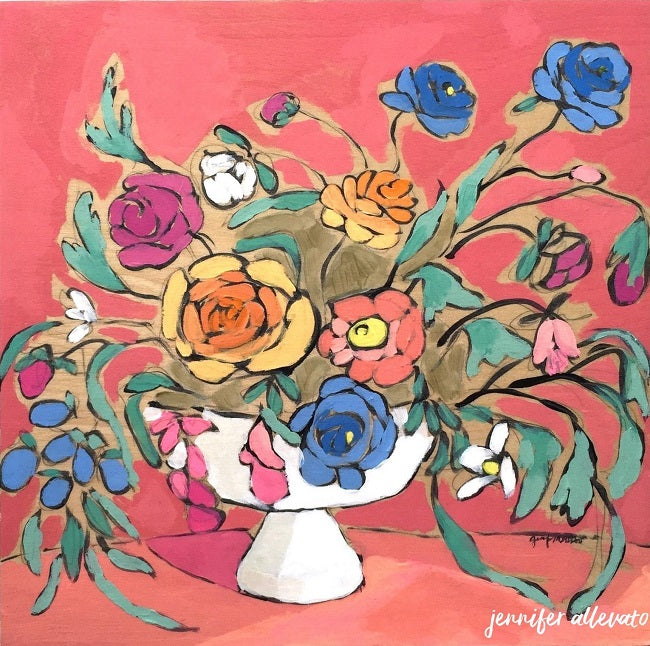 From a Table in Greenville, 10"x10"