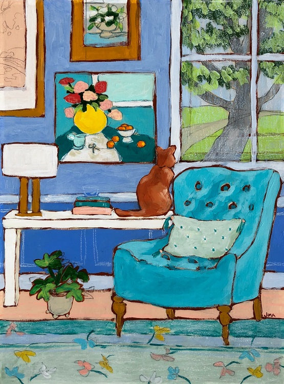 The Window, 9"x12" painting