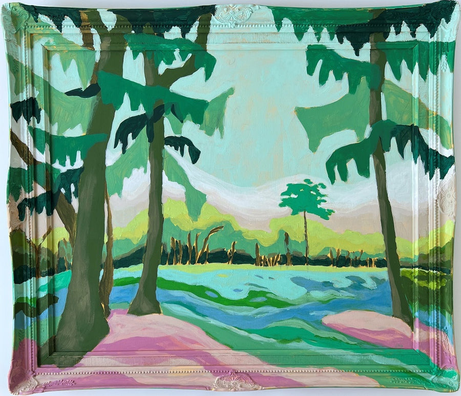 Under the Pines Painting
